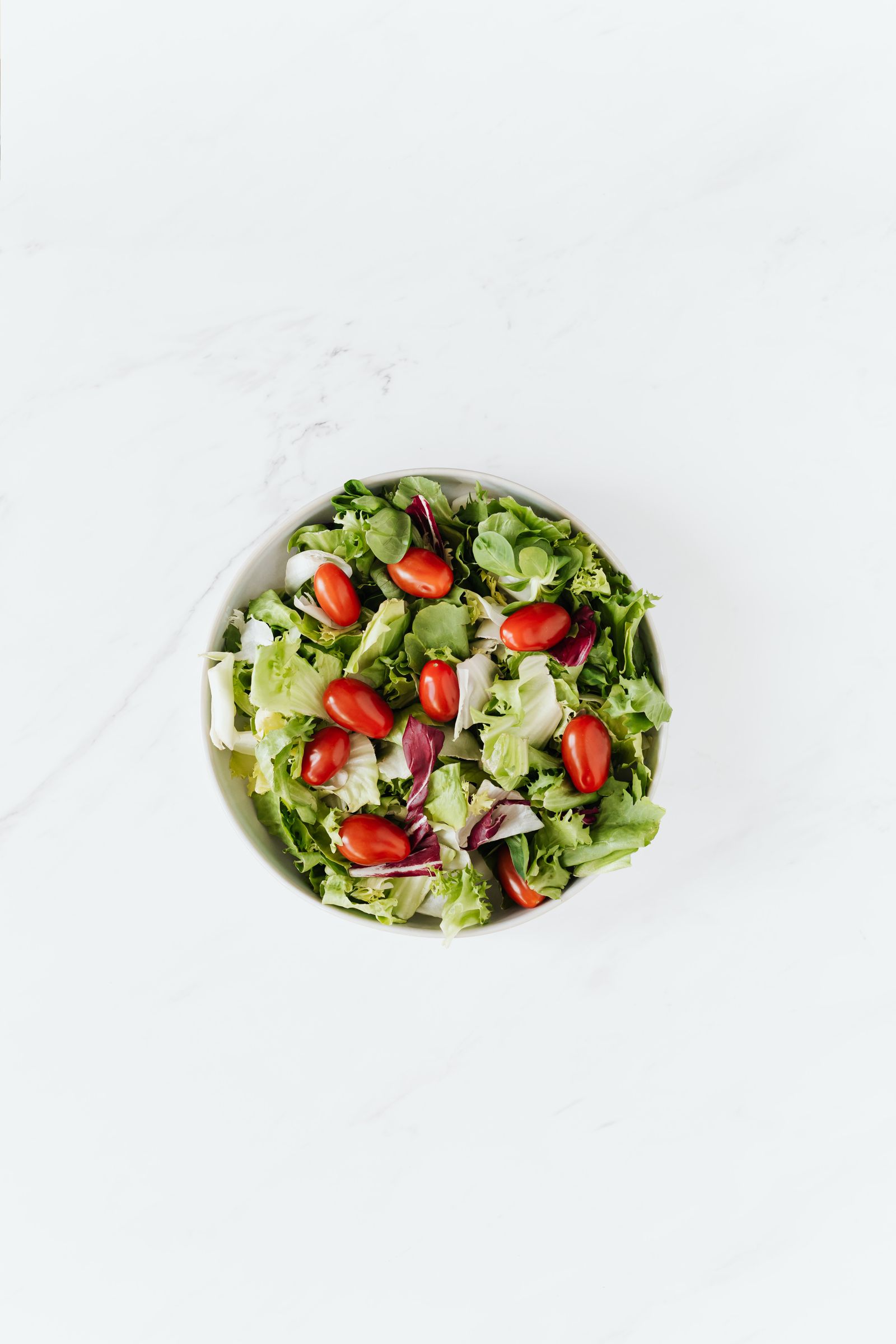 Een verse salade
