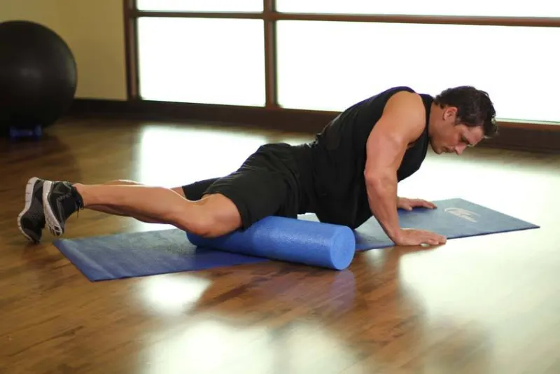Adductoren foamrollen