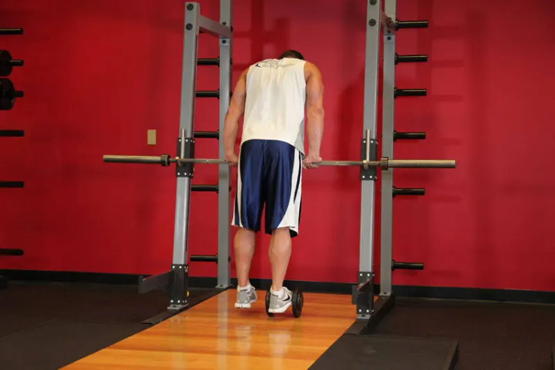 Kuitheffen op een dumbbell