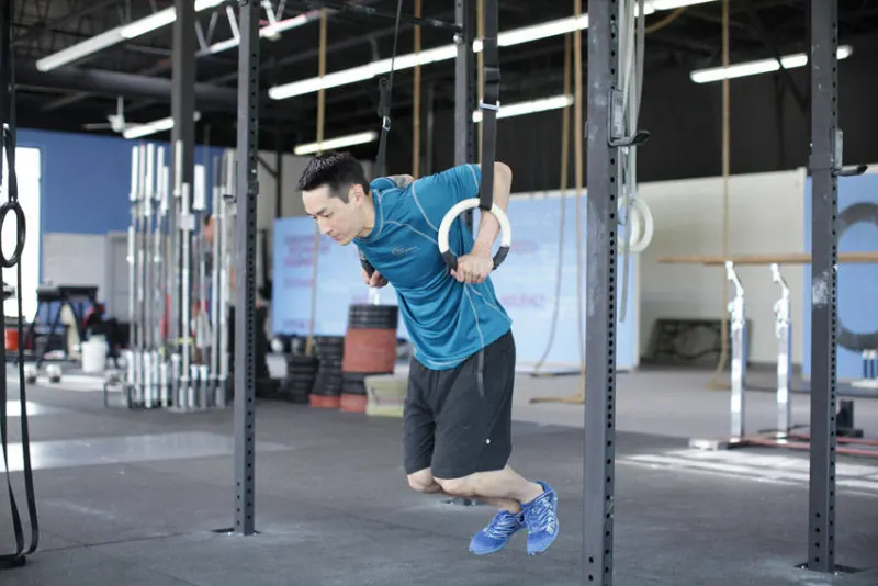 Ring dips, beginpositie